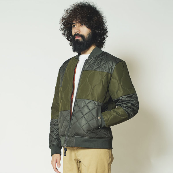 DFL fashion MA-1 フライトジャケット XL オリーブグリーン