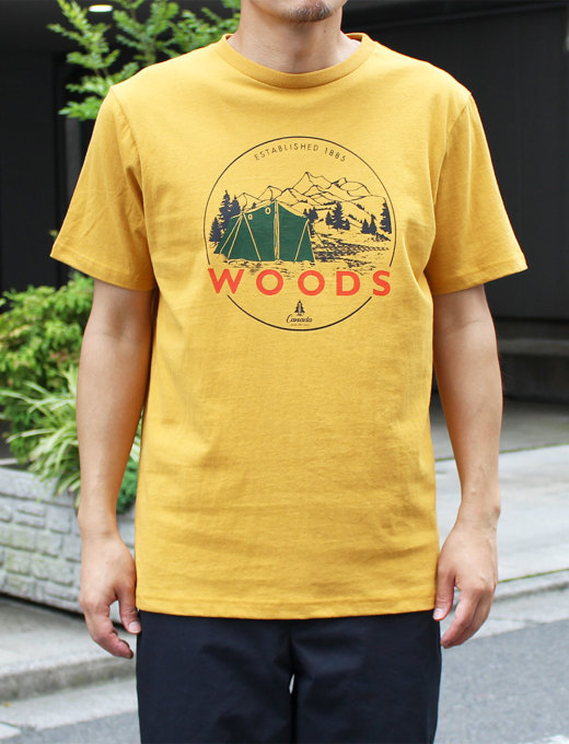 Woods テントイラストtシャツ メンズカジュアル通販 紳士シニア通販のユナイテッドジャパン United Japan