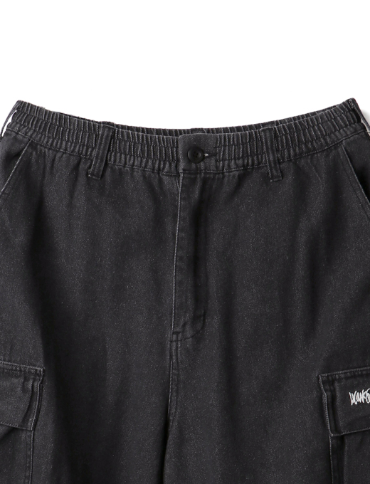 マークゴンザレス スーパーワイドデニムカーゴパンツ 【(What it