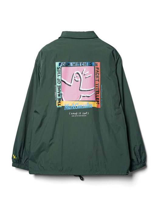 マークゴンザレス スクエアPOPアートコーチジャケット 【(What it isNt) ART BY MARK GONZALES】｜メンズカジュアル通販、紳士シニア通販のユナイテッドジャパン-UNITED  JAPAN