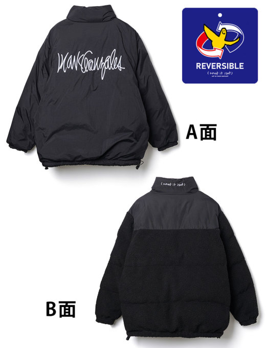 マークゴンザレス リバーシブルボア中綿ジャケット【(What it isNt) ART BY MARK GONZALES】｜メンズカジュアル通販、紳士シニア通販のユナイテッドジャパン-UNITED  JAPAN