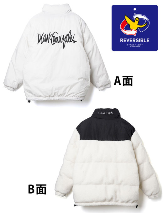 マークゴンザレス リバーシブルボア中綿ジャケット【(What it isNt) ART BY MARK GONZALES】｜メンズカジュアル通販、紳士シニア通販のユナイテッドジャパン-UNITED  JAPAN