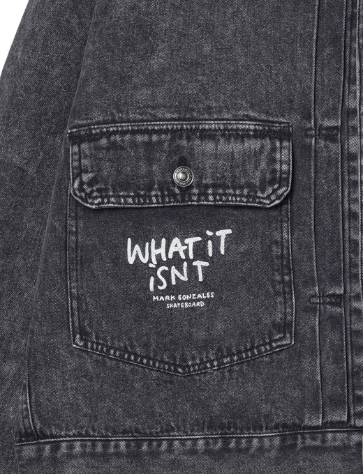 マークゴンザレス デニムトラッカージャケット 【(What it isNt
