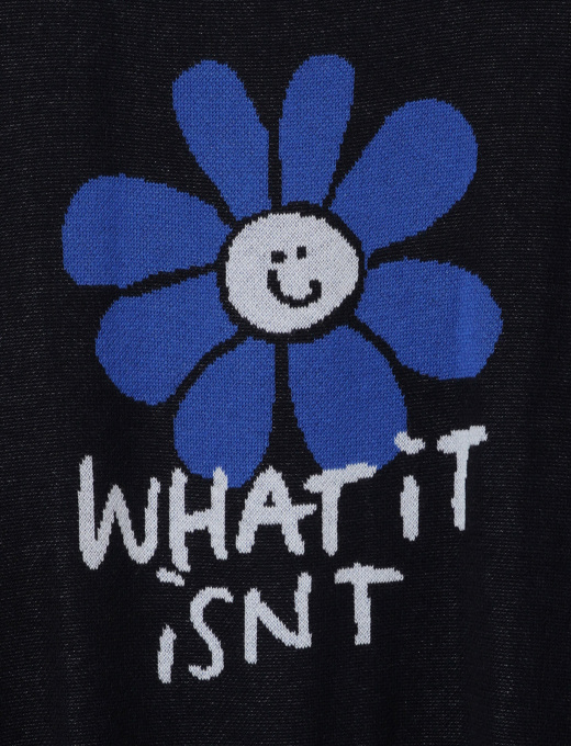 マークゴンザレス デイジージャガードセーター【(What it isNt