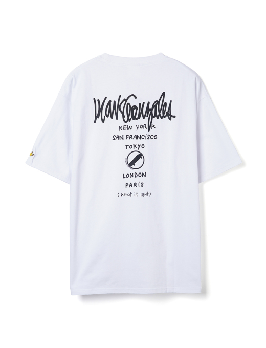 マークゴンザレス リラックスFITスケボーアイコンTシャツ 【(What it isNt) ART BY MARK GONZALES】｜メンズカジュアル通販、紳士シニア通販のユナイテッドジャパン-UNITED  JAPAN