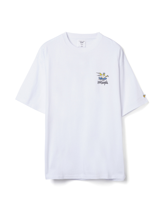 マークゴンザレス リラックスFITスケボーエンジェルTシャツ