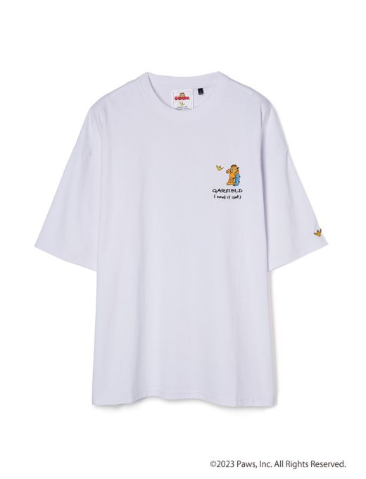 マークゴンザレス GARFIELDコラボ sk8サインロゴBIGTシャツ 【(What it 