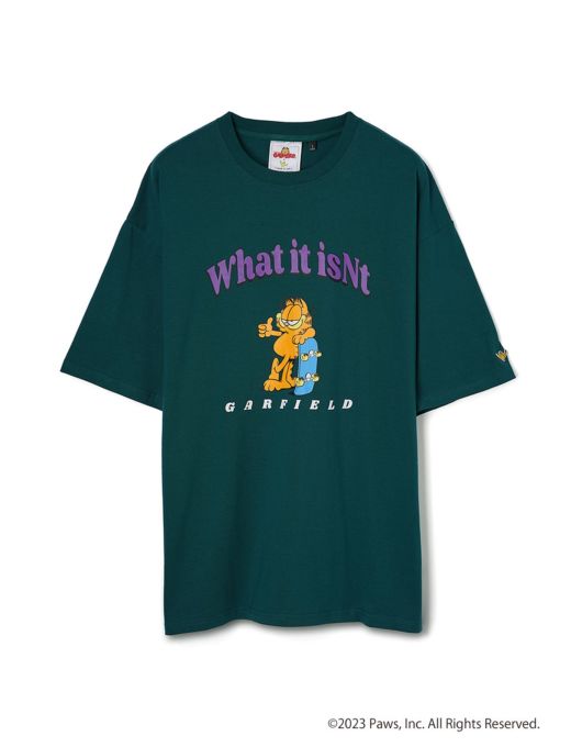 マークゴンザレス GARFIELDコラボ サムズアップBIGTシャツ 【(What it