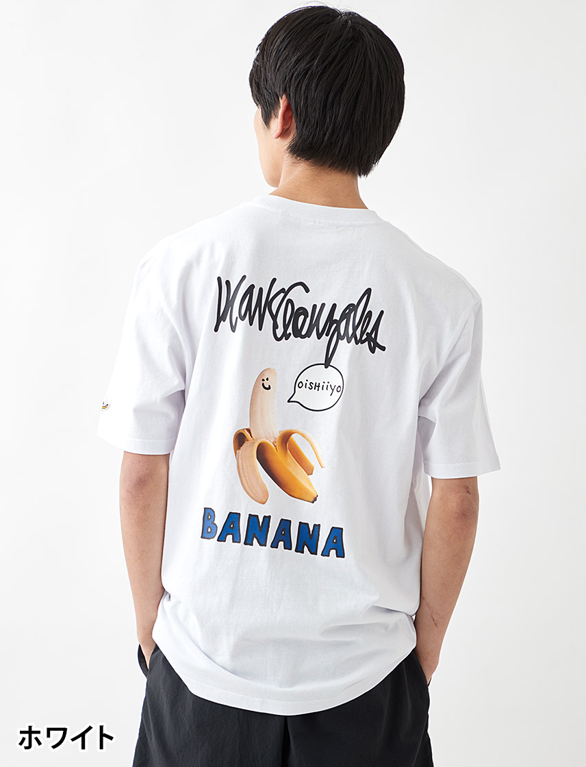 マークゴンザレス BANANAエンジェルTシャツ【(What it isNt) ART BY MARK GONZALES】｜メンズカジュアル通販、紳士シニア通販のユナイテッドジャパン-UNITED  JAPAN