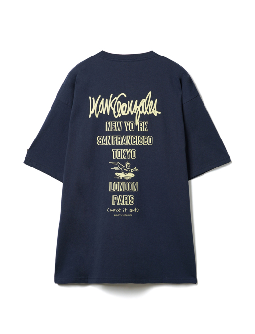 マークゴンザレス リラックスFIT ワールドツアーTシャツ 【(What