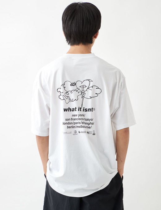 マークゴンザレス リラックスFIT ThecアートワークTシャツ 【(What it 