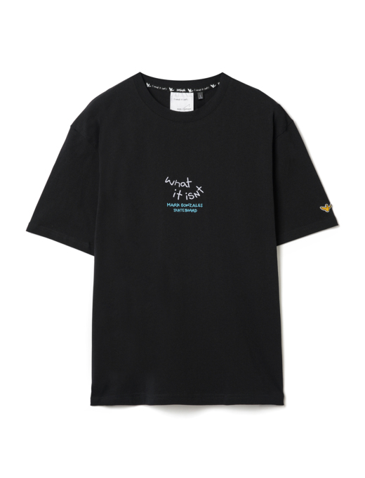 マークゴンザレス ストリートアートグラフィックTシャツ【(What