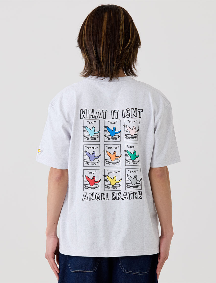 マークゴンザレス 9エンジェルグラフィックTシャツ【(What it