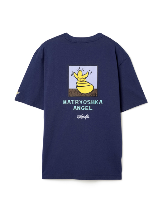 マークゴンザレス 吸水速乾マトリョーシカエンジェルTシャツ