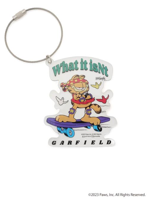 マークゴンザレス GARFIELDコラボ アクリルキーホルダー 【(What it