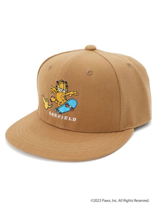 マークゴンザレス GARFIELDコラボ フラットキャップ 【(What it isNt 