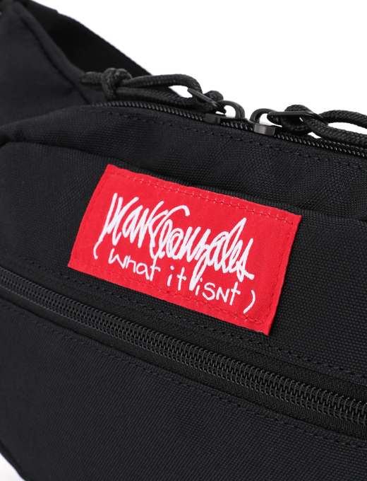 マークゴンザレス BOXロゴウエストショルダーバッグ【(What it