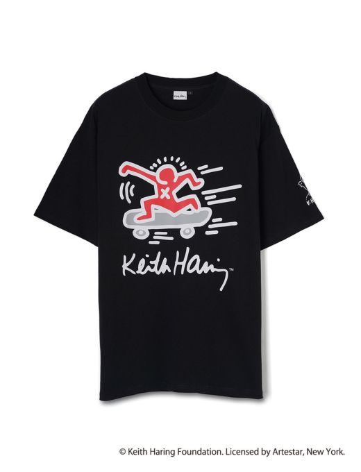 Keith Haring】SKATER S/SプリントTシャツ｜メンズカジュアル通販