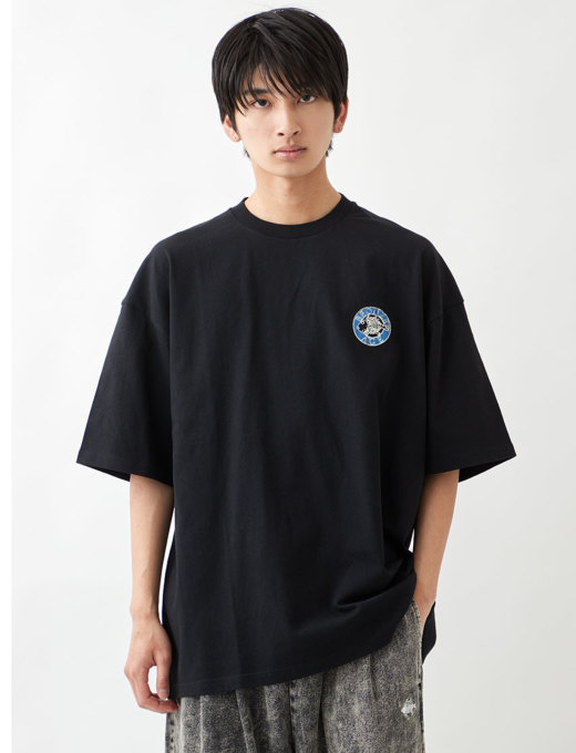 BRONZE AGE】カラーサークルロゴBIGTシャツ｜メンズカジュアル