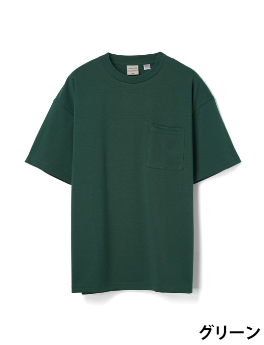 Goodwear】USAコットン吸水速乾ダンボールBIGT｜メンズ