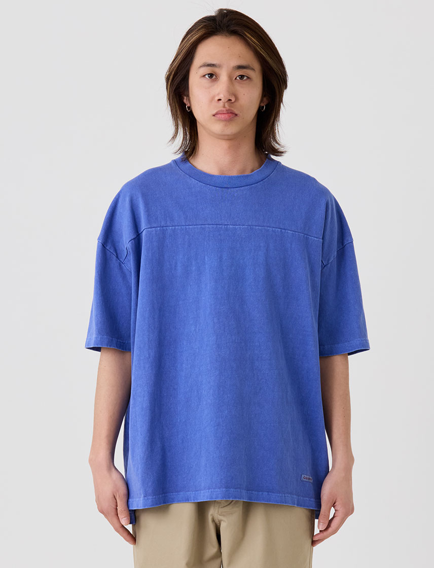 Goodwear】USAコットン製品染め切替BIGTシャツ｜メンズ