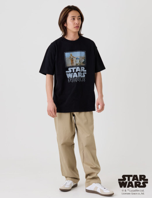 スターウォーズ　ムービーTシャツ　エピソード4　ジェダイ　ビックプリント　XL ビッグプリント》ムービーTシャツSTAR WARSスター・ウォーズ