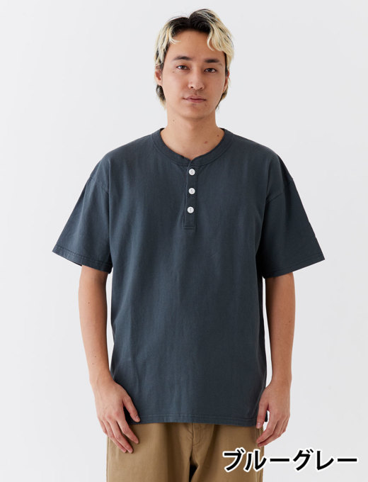 【DOLCE&GABBANA】ヘンリーネックTシャツ リブコットン 2色展開 ブラックのメンズ ヘンリーネックTシャツ リブコットン