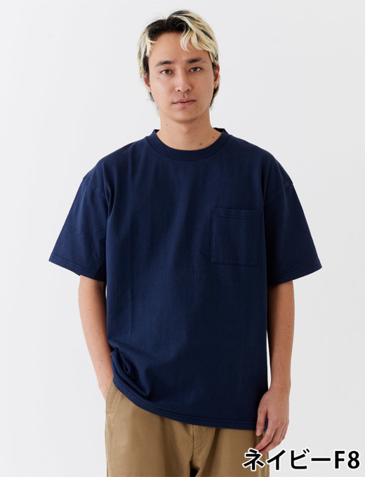 Goodwear】USAコットンBIG無地ポケットT｜メンズカジュアル通販