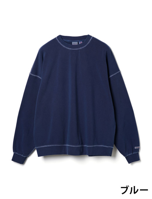 Goodwear】USAコットン製品染めBIGトレーナー｜メンズカジュアル